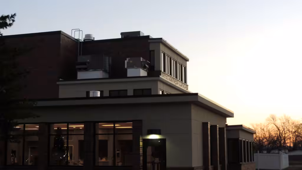rooftop equipment screens 