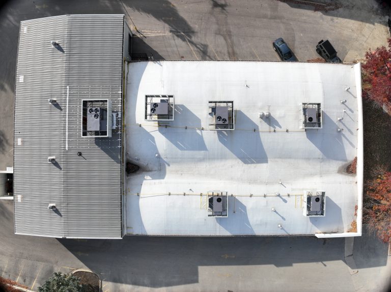 non penetrating rooftop hvac screens 