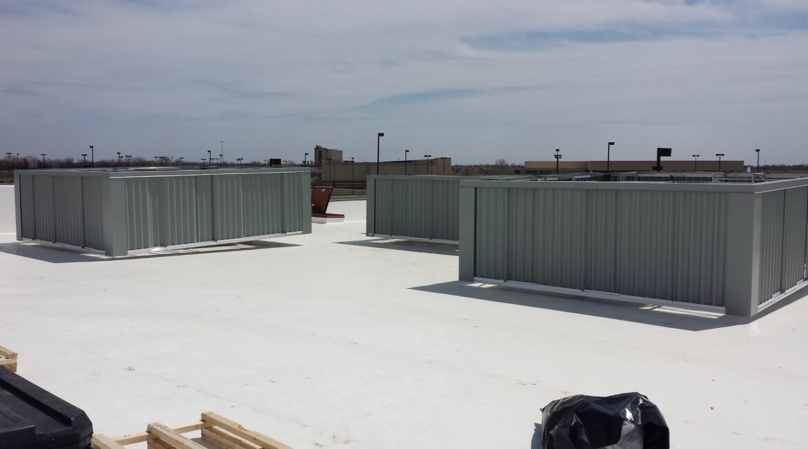 equipment screen installation 